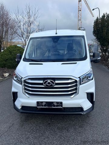 Tippbil skåpbil MAXUS Deliver 9 Chassis L3 Kipper Bawer Box AHK 147Ps