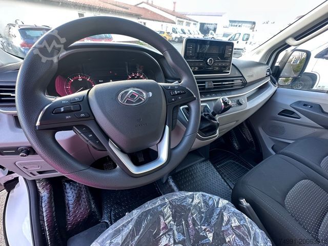 Tippbil skåpbil MAXUS Deliver 9 Chassis L3 Kipper Bawer Box AHK 147Ps