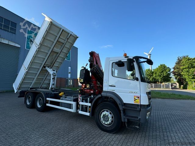 Autolaadkraan MERCEDES-BENZ Axor 2633 Kipper mit Kran Fassi F135