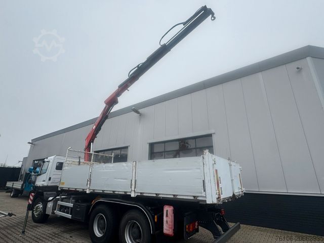 Kiepwagen MERCEDES-BENZ Axor 2633 Kipper mit Kran Fassi F135