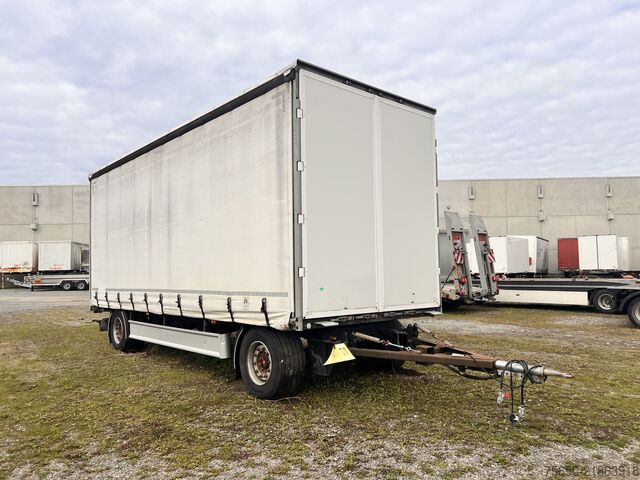 Rimorchio aperto con telone Fliegl ZPS180  2 Achs Jumbo- Planen, Mega, durchladbar