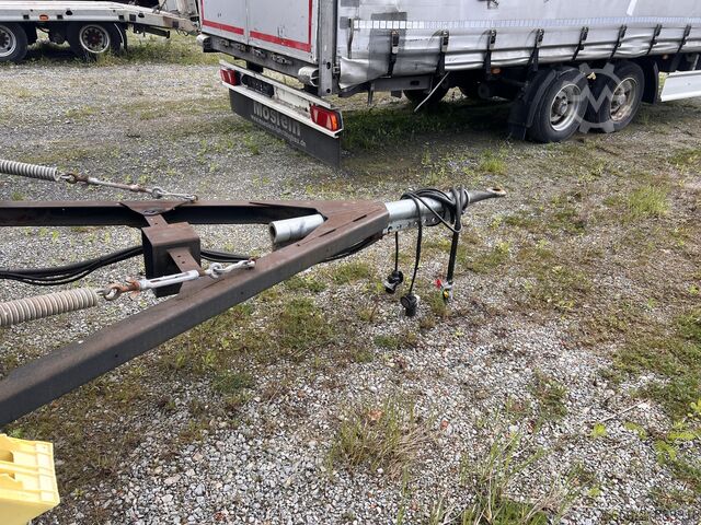 Rimorchio aperto con telone Fliegl ZPS180  2 Achs Jumbo- Planen, Mega, durchladbar