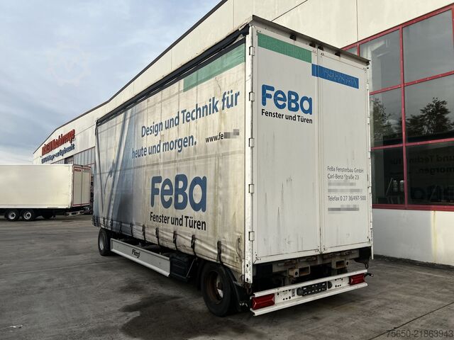 Rimorchio aperto con telone Fliegl ZPS180  2 Achs Jumbo-Planenanhänger