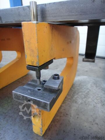 11 stuks ponsbeugels – ponstool met lineair ingebouwde ponsbeugels, ponsunit, ponsunit voor... ABS-SCHWABE 100/160