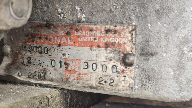 Compressor de lóbulos rotativos para veículo silo Drum D9000