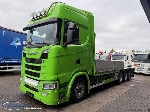 Autotransporter Scania R730 V8 NGS 8x4, Retarder, Machinetransporter, ...