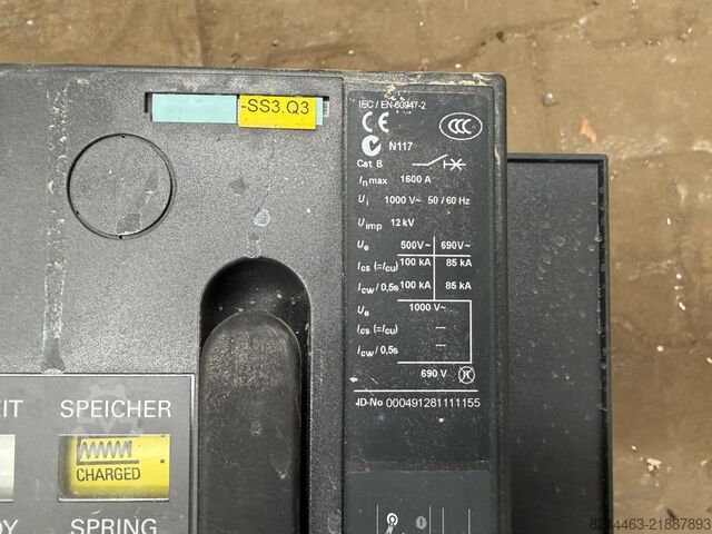 Circuit breaker Siemens 3WL1216-4CB35-4EU4