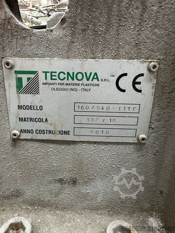 Återvinningslinje Tecnova 160/54D-FTTC