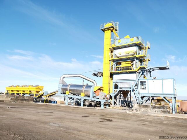 Instalație de amestecare a asfaltului Polygonmach 320tph asphalt plant