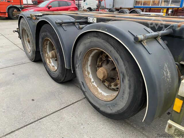 Container transport D-TEC FT-43-03V / Flexitrailer / 2x Extendable / BPW ...