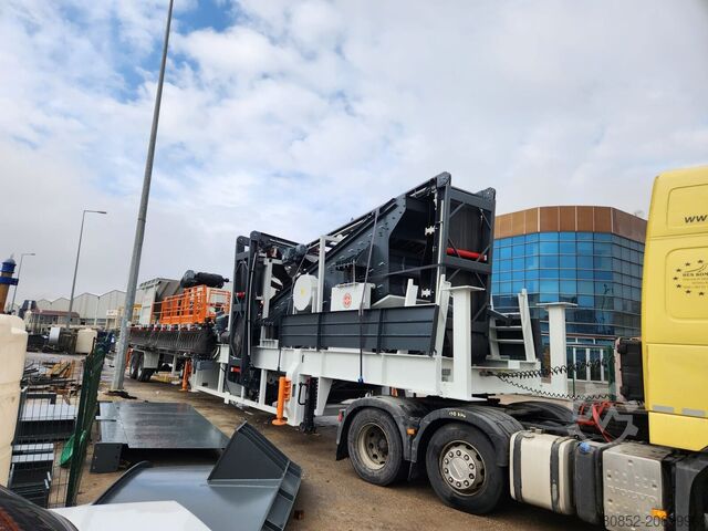 Razbijanje biljke Polygonmach PMVS-70 Mobile screener, crusher, washer screen...