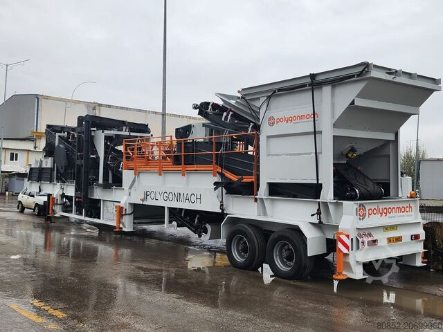 Razbijanje biljke Polygonmach PMVS-70 Mobile screener, crusher, washer screen...