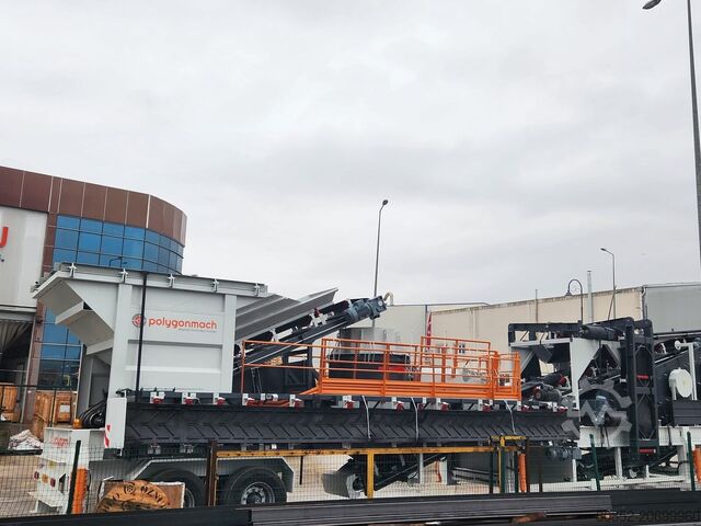 Razbijanje biljke Polygonmach PMVS-70 Mobile screener, crusher, washer screen...