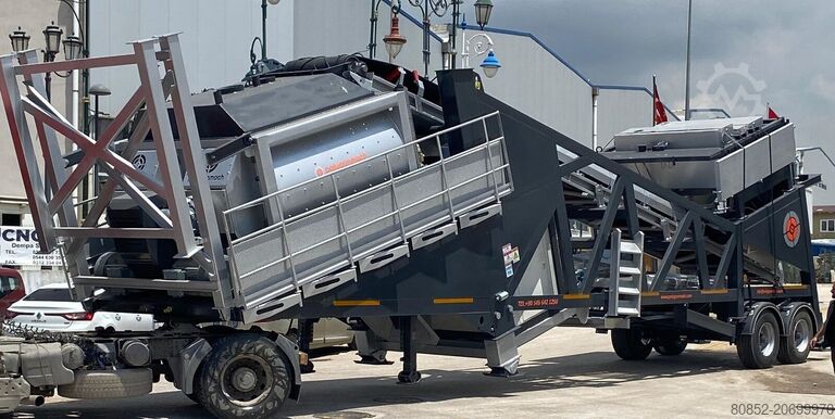 Central de mistura de betão Polygonmach PMC150  150m3 mobile batch plant