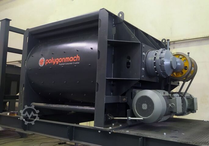 Betoneira Polygonmach twin shaft mixer