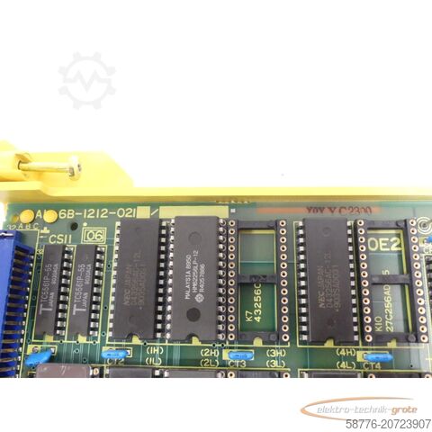 Component Fanuc A16B-1212-0210/12C Memory Board SN:103692