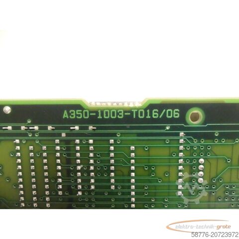 Component Fanuc A20B-1003-0010 / 14B Platine A350-1003-T016 / 06