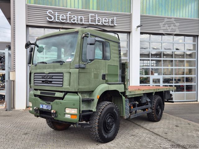 Camion plateau MAN TGA 18.360 4x4 BB Pritsche Single Bereifung
