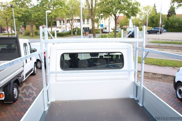 Furgonetka pick-up OPEL Movano Doka Pritsche lang Leitergestell AHK