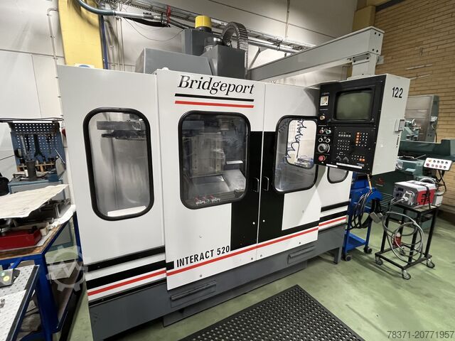 Bed type milling machine bridgeport interact 520