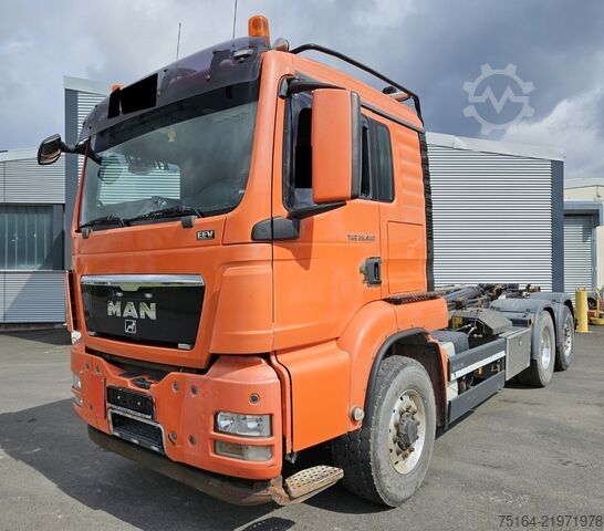 Abrollkipper MAN TGS 26.480 6x4 H-2 BL Nachlauflenkachse