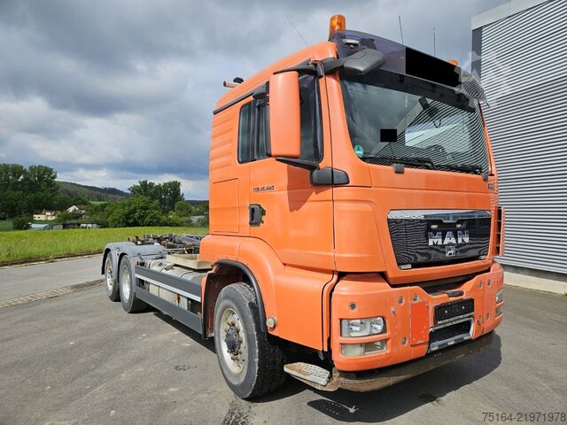 Abrollkipper MAN TGS 26.480 6x4 H-2 BL Nachlauflenkachse