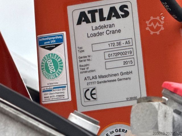 Standard SZM MAN TGS 26.440 Zugmaschine + Atlas Kran 5 Ausschube