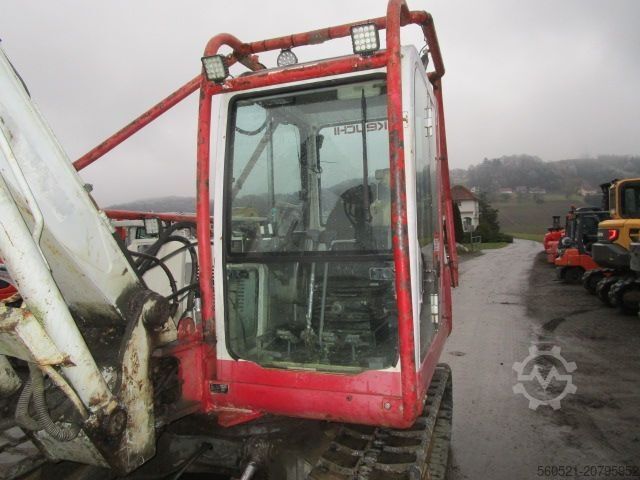 Mini excavators Takeuchi TB 070 mit Schnellwechler + 4 Löffel