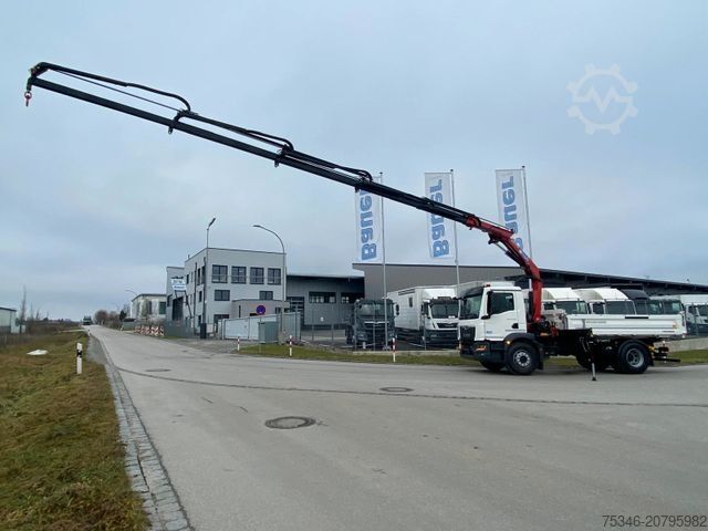 Teherautóra szerelt daru MAN TGM 18.320 /4x2/BL/Meiller/Kipper/Kran/15 m/ Neu