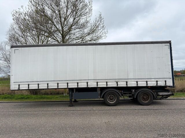 Posuvné plachty Hfm Trailers D22 2-Axle / 10 Meter / Dolly-LZV / Loading Lift