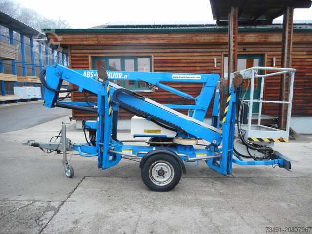 Trailer with working platform Niftylift 120 TE