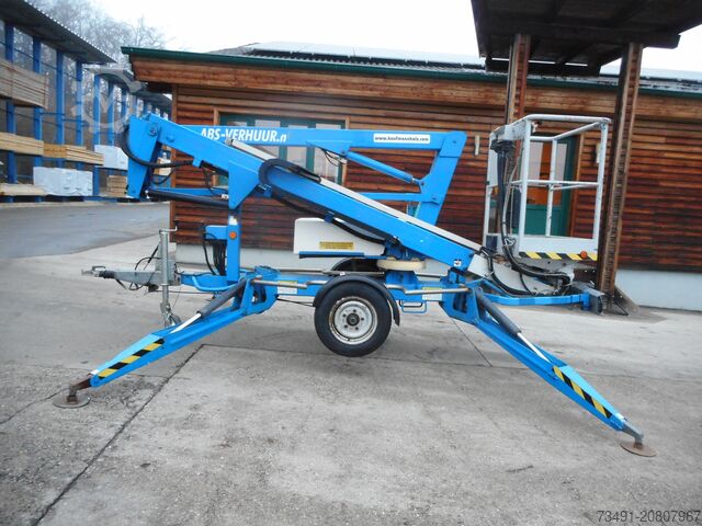 Trailer with working platform Niftylift 120 TE