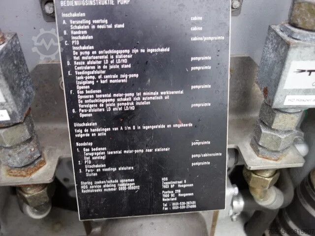 Brandweerwagen Mercedes-Benz Atego 1828 4X4 GODIVA PUMP