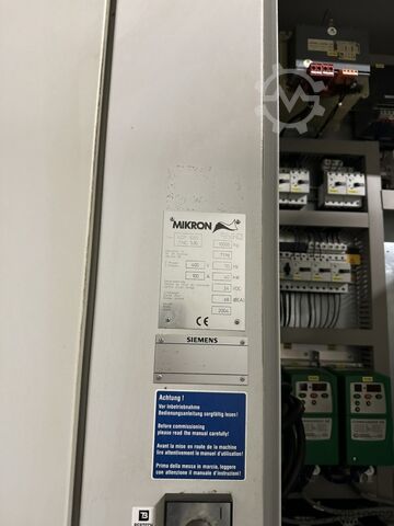 Centrum obróbcze CNC - uniwersalne MIKRON UCP 1000