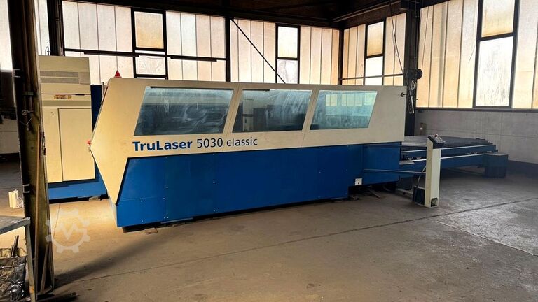 Laserový řezací stroj TRUMPF TruLaser 5030 Classic