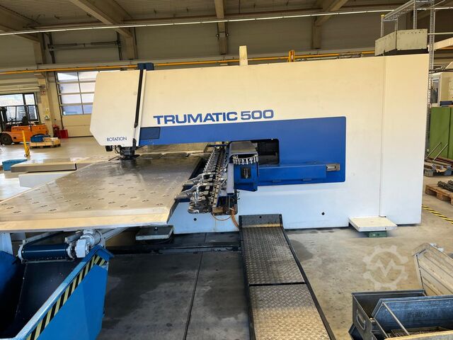 Maszyna do wykrawania i wykrawania szczelinowego TRUMPF Trumatic 500 R FMC