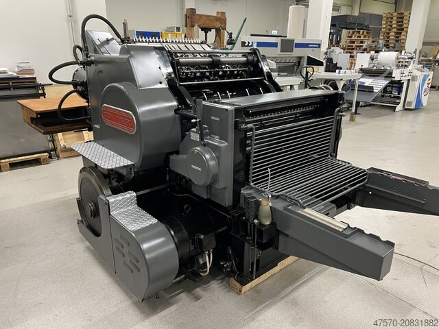 Folding machine Heidelberg Cylinder S 54×72 Automatic Die-Cutting Machine