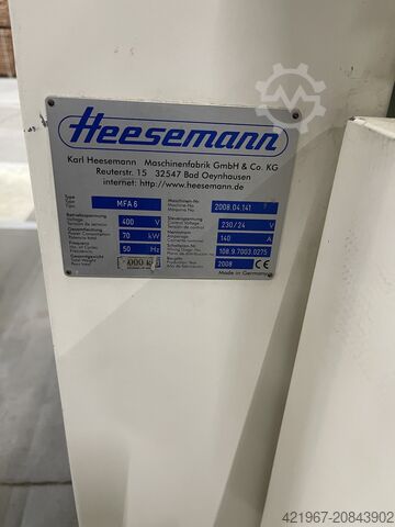 Breedbandschuurmachine 1350 mm MFA 6 HEESEMANN PONCEUSE DE SURFACE MFA 6 1350 mm