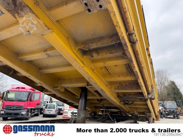 Three-way tipper trailer Meiller MZDA 18/23 B, Bordmatik, Stahlbordwände, ca.