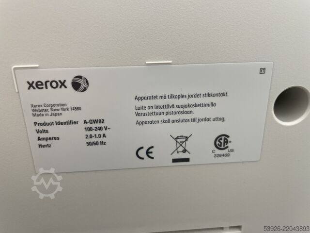 Máquina de impresión digital Xerox D136, incl. FreeFlow Server, paper deck, booklet-finisher