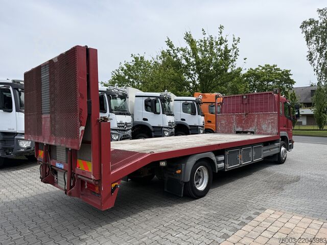 Biltransport lastbil Mercedes-Benz Atego 1523 L Maschinentransporter