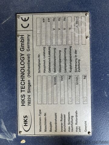 Centrifug HSK Technology GmbH SA 100-B55 SMR100