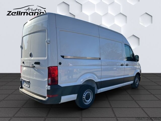 Panelová dodávka VW Crafter 35 Kasten 2,0l TDI 6-Gang Klimaautom DAB SHZ Keyless Spurhalteass. Verkehrszeichenerk.