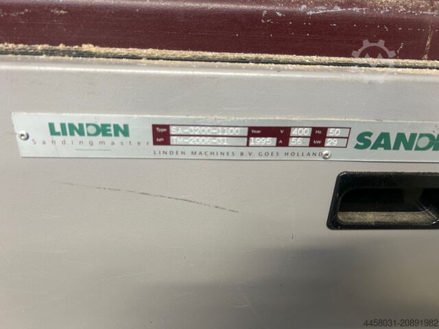 Breedbandschuurmachine SANDINGMASTER 3000 SA-3200-1100