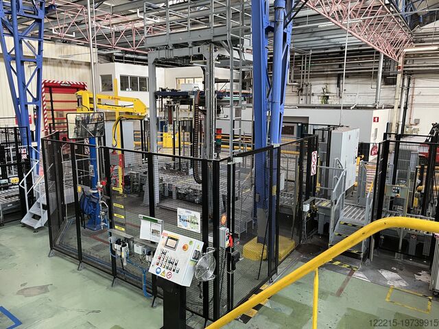 Ocme Pegasus F450 palletiseermachine en wikkelaar (2014) Ocme Palettierer & Wickler