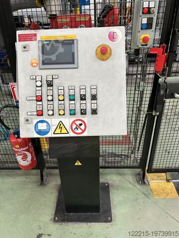 Ocme Pegasus F450 palletiseermachine en wikkelaar (2014) Ocme Palettierer & Wickler