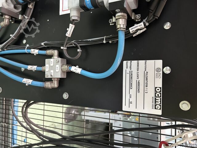 Ocme Pegasus F450 palletiseermachine en wikkelaar (2014) Ocme Palettierer & Wickler