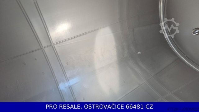 Cisternový návěs SEKA SPSTT - LEBENSMITTEL + 3 KAM. + LACHSE + 31m3