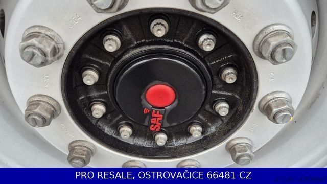 Brandalı açık yarı römork KÖGEL SN 24 CARGO + LIFTACHSE