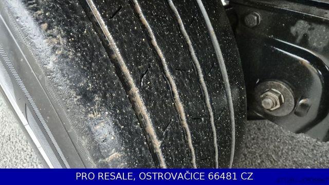 Brandalı açık yarı römork KÖGEL SN 24 CARGO + LIFTACHSE